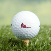 Mädchen in Bikini Golfball (Insitu T-Shirt)