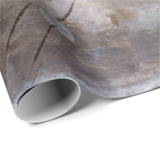 Mädchen in Blau, Modigliani Geschenkpapier (Rolleneckpunkt)