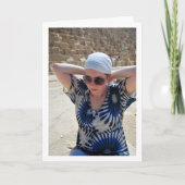 Mädchen in den Pyramiden von Gizeh Karte (Vorderseite)