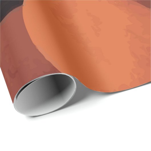 Mädchen in den Tropen. Schöne Afrikanerin. Schwarz Geschenkpapier (Rolleneckpunkt)