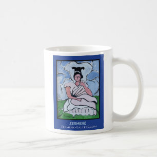 "Mädchen in den Wolken" durch Zermeno Kaffeetasse
