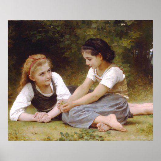 Mädchen in der Erholung Poster (Vorne)