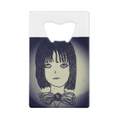 Mädchen in der Ewigkeit Land Manga zeichnend Geldbeutel Flaschenöffner (Rückseite)