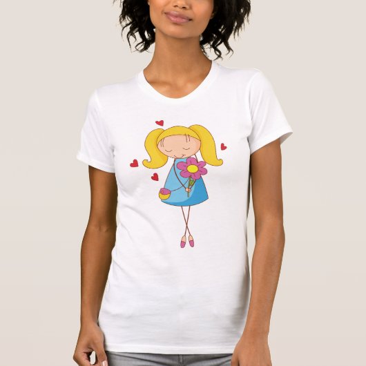Mädchen in der Liebe T - Shirt Frauen (Vorderseite)