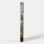 Mädchen in der roten Modernen Kunst Case-Mate iPhone Hülle (Rückseite / Rechts)