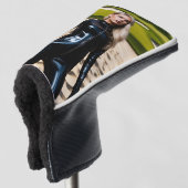 Mädchen in der Sandfalle Golf Headcover (3/4 Vorderseite)