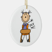 Mädchen in der Schule Keramik Ornament (Rechts)