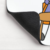 Mädchen in der Schule Mousepad (Ecke)
