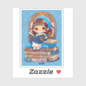 Mädchen in der Welt - Israel Aufkleber (Blatt)