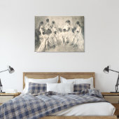 Mädchen in einem Bordello Leinwanddruck (Insitu (Schlafzimmer))