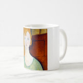 Mädchen in einem grünen Blut, Modigliani Kaffeetasse (VorderseiteRechts)