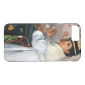 Mädchen in einem Hut, Edgar Degas Case-Mate iPhone Hülle (Rückseite (Horizontal))