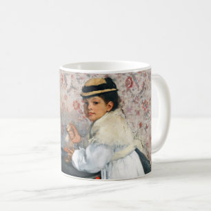 Mädchen in einem Hut, Edgar Degas Kaffeetasse