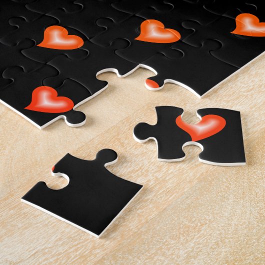 MÄDCHEN IN EINEM PUZZLESPIEL MARTINI-GLAS-(2) oder Puzzle (Seite)