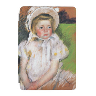 Mädchen in einem weißen Bonnet, Mary Cassatt iPad Mini Hülle