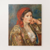 Mädchen in einer spanischen Jacket, Renoir Puzzle (Vertikal)