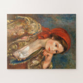 Mädchen in einer spanischen Jacket, Renoir Puzzle (Horizontal)