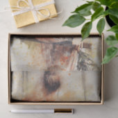 Mädchen in einer Swing-Wasserfarbe Seidenpapier (Geschenk)