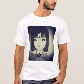 Mädchen in Ewigkeit Land Manga zeichnend T-Shirt