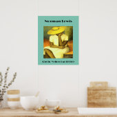 Mädchen in gelbem Hut von Norman Lewis (1936) Poster (Küche)