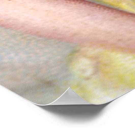 MÄDCHEN IN GELBEN POSTER (Ecke)