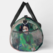 Mädchen in grünem Kleid Duffle Bag (Rechts)