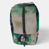 Mädchen in grünem Kleid Waschbeutel (Rechts)