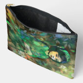 Mädchen in grünem Kleid Zubehörtasche (Offen)