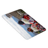 Mädchen in Kimono, Kyōto, Japan ReiseSouvenir Magnet (Rechte Seite)