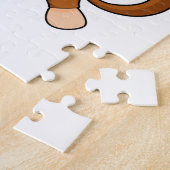 Mädchen in Kostüm als Affe Puzzle (Seite)