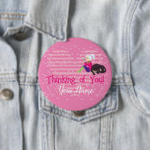 Mädchen in Liebe Button (Beispiel)