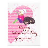 Mädchen in Liebe Fotodruck (Vorne)