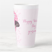 Mädchen in Liebe Milchtasse (Vorderseite)