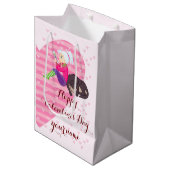 Mädchen in Liebe Mittlere Geschenktüte (Vorderseite Schrägansicht)