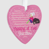 Mädchen in Liebe Ornament (Vorderseite)