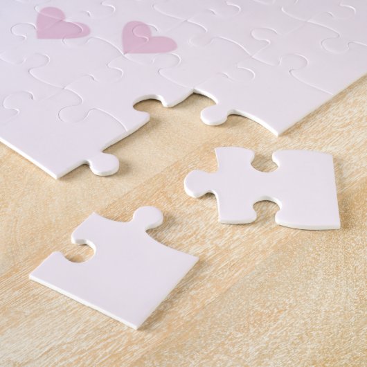 Mädchen in Liebe Puzzle (Seite)