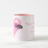 Mädchen in Liebe Tasse (Zentrum)