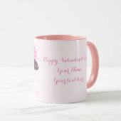 Mädchen in Liebe Tasse (VorderseiteRechts)