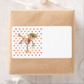 MÄDCHEN IN MARTINI-GLASETIKETTEN (Insitu)