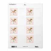 MÄDCHEN IN MARTINI-GLASETIKETTEN (Vorne)