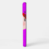 mädchen in rosa iPhone hülle (Linke Seite)