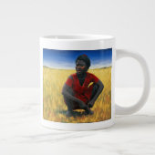 Mädchen in Rot 1992 Jumbo-Tasse (Rechts)