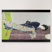 Mädchen in Sommerkostüme, Goyō Hashiguchi Puzzle (Horizontal)