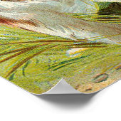 Mädchen in sonniger Kostüme Vintag Ostern Poster (Ecke)