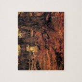 Mädchen in Weiß im Wald von Vincent van Gogh Puzzle (Vertikal)