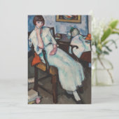 Mädchen in Weiß | Samuel John Peploe (Stehend Vorderseite)