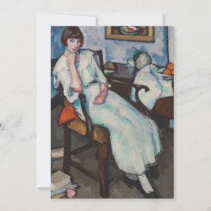 Mädchen in Weiß   Samuel John Peploe