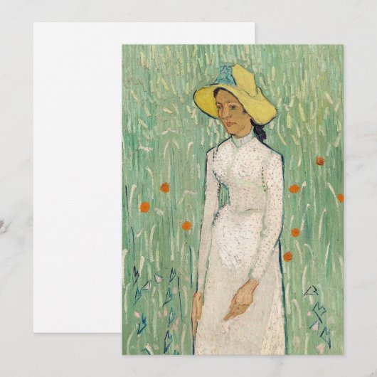 Mädchen in Weiß | Vincent van Gogh (Vorne/Hinten)