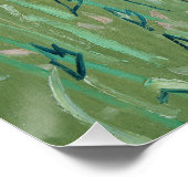 Mädchen in Weiß von Vincent van Gogh Poster (Ecke)