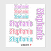 Mädchen Individuelle Name Vinyl Decals Personalisi Aufkleber (Blatt)
